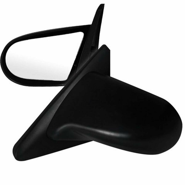 Overtime 2 by 3 Door Spoon Style Mirrors Power for 96 to 00 Honda Civic, 10 x 10 x 12 in. OV3198111